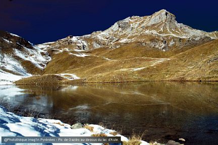 Pic de Gaziès et lac d'Aule
