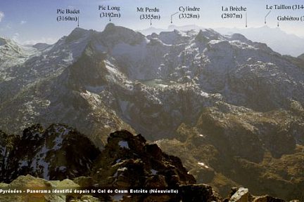 Au col de la Coum Estrète