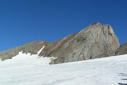 Le vignemale depuis le glacier