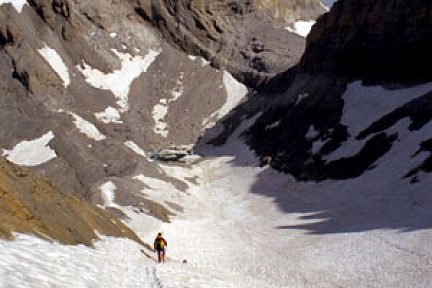 Cylindre du Marboré depuis la montée au Mont Perdu