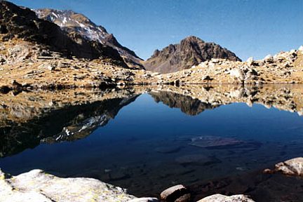 Lac Det Mail, bassin lacustre du Néouvielle