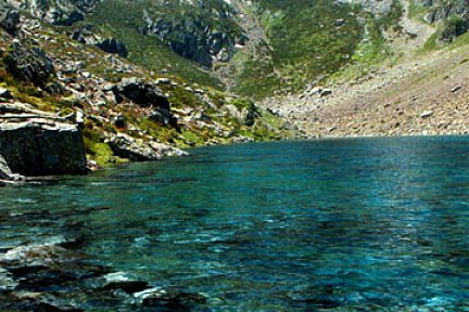Lac du Barbat, Aiguilles du Pilat et pic Badescure