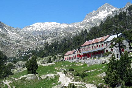 Refuge du Marcadau, arrivée depuis le Pont d'Espagne