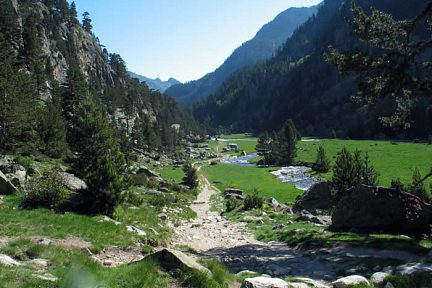 Vallée du Marcadau en redescendant du refuge