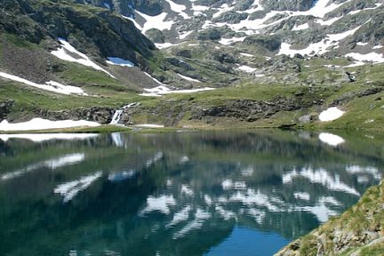 Reflets sur le lac