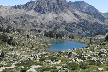 lac de gourguet et pic de bastan