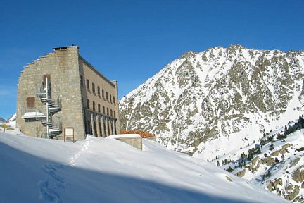 Refuge de la Glère en raquette depuis Barèges