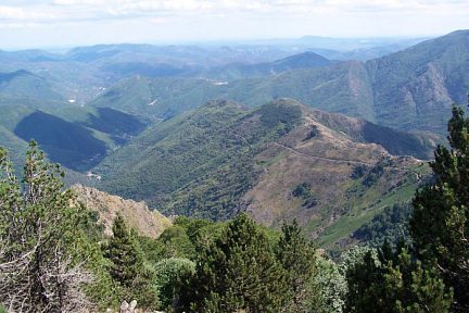 Montée vers le sommet (côté sud est)