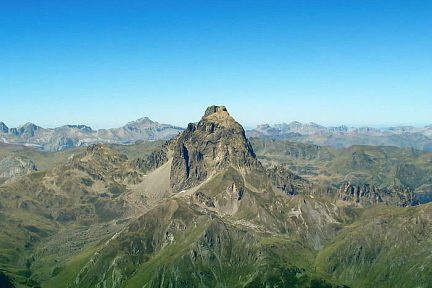 OSSAU depuis le sommet du Lurien