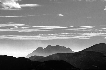 Massif du Pedraforca depuis Font Romeu