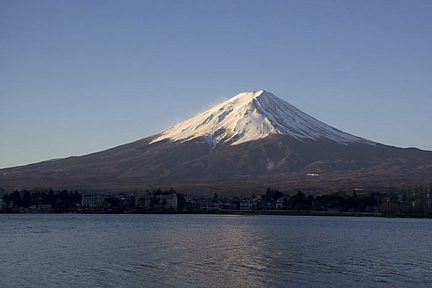 Mont Fuji depuis le lac Kawaguchi