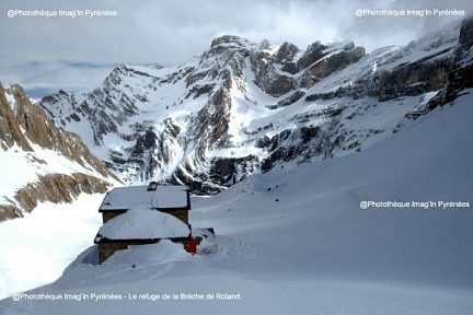 Refuge de la Brèche par les Gabiétous et la Brèche de Roland
