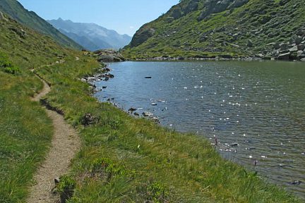 Lac de Cestrède en redescendant au parking