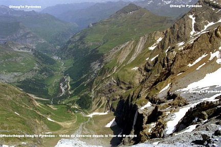Gavarnie vu depuis la tour du Marboré