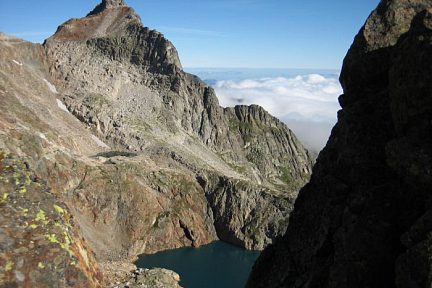 Spijeoles depuis l'ancien pluviomètre