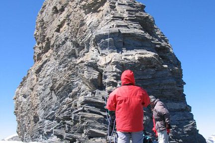 escalade du Serre Mourène