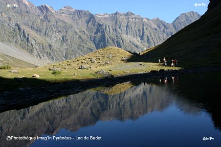 Lac de Badet depuis la station de Piau-Engaly