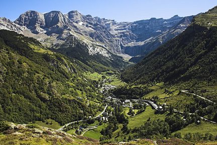 En face du cirque de Gavarnie