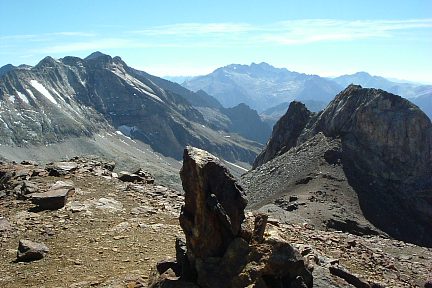 Massif Aneto-Maladeta depuis le pic de Clarabide