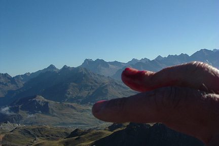 Pics Balaïtous et Argualas depuis l'Anayet