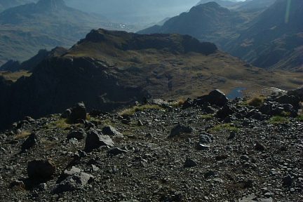 Formigal et l'ibon de Anayet depuis le sommet