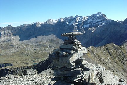 Sommets du cirque de Troumouse depuis le pic de Gabiédou