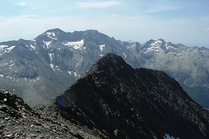 Posets et Punta del Sabre depuis le Grand Batchimale