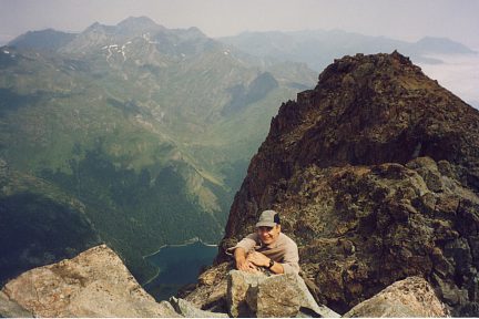 Pointe de France et lac de Bious-Artigues depuis l'Ossau