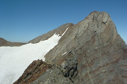 Vignemale et piton Carré depuis la Pointe Chausenque