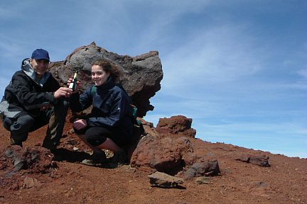 Sommet du Piton des Neiges, point culminant de l'Océan Indien