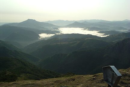 La Rhune vue depuis Irumugarrieta