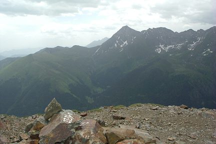 Le pic du Midi de Bigorre depuis le pic de Montaigu