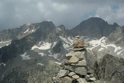 Balaïtous et les Frondellas depuis le Gavizo-Cristail