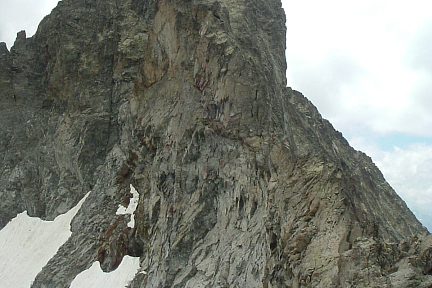 Pic Maubic (3058 m) : vue sur le pic Long