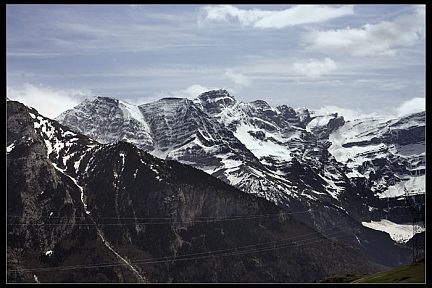 Cirque de Gavarnie depuis le plateau de Saugué