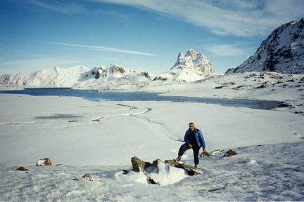 Ibon de Anayet : montée vers le Vertice avec vue sur le pic du Midi d'Ossau