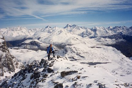 Vertice de Anayet : vue sur le Lurien, le Palas et le Balaïtous