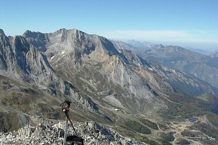 Pic de la Latte de Bazen (2472 m) : vue sur le pic de Ger