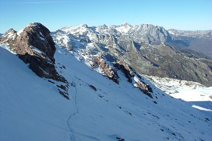 Pic Rouge : descente sur les traces de la montée
