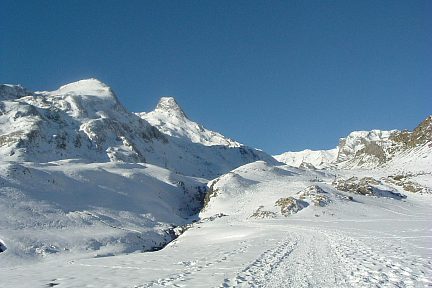 Pic de Canaourouye : la Pène de la Glère en chemin