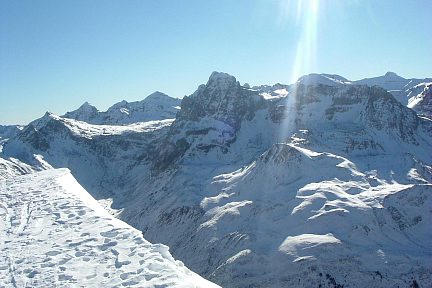 Pic de Canaourouye : vue sur le pico de Anayet