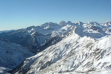 Pic de Canaourouye : vue sur le pico de Aspe