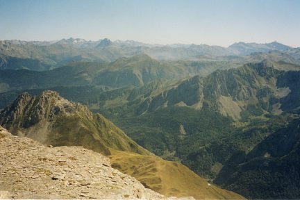 Du sommet de la Table des Trois Rois