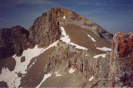 Le Mallo de Acherito vu du pic de Pétragème (2255 m)