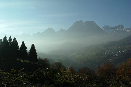 Cirque de Lescun dans la brume
