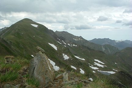 Le pic d'Aule vu du sommet du pic d'Aulère (2279 m)