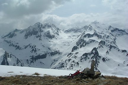 Le Mont Arrouy vu du Mont Agut de Betpouey (2157 m)