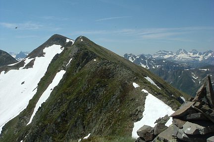 Pic d'Aspe et Soum d'Aas depuis le Turon Garié (2381 m)