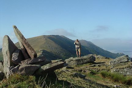 Bardako Kaskoa (945 m) : vue sur Gorramakil et Alto Otanarte