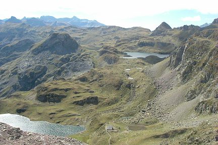 Pic d'Ayous (2288 m) : Anayet, Collarada et lacs d'Ayous